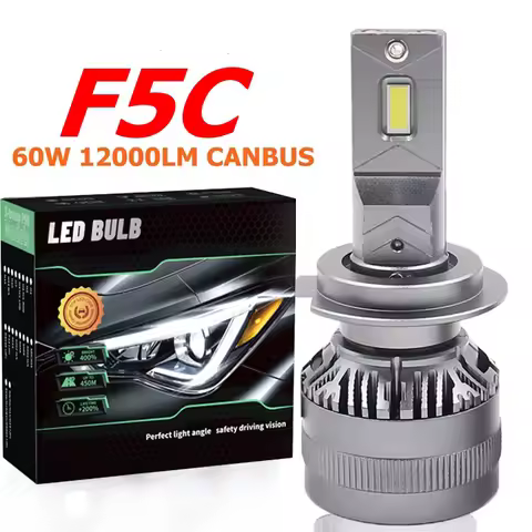 F5C 120W 12000LM H7 H11 9005 9006 H1 LED Bulbs LED H7 headlight kit Fog Light H4 H7 H8 H16 Car LED L