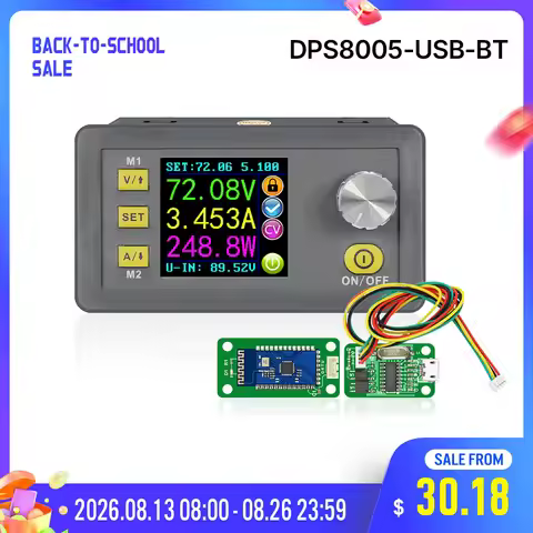 RD DPS8005 Programmable Constant Voltage Current Step-down Power Supply Module Voltmeter Ammeter Buc