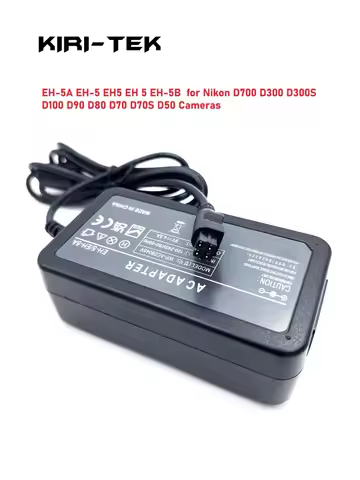 EH-5A EH-5 EH5 EH-5B Camera AC Power Adapter for Nikon D90 D80 D70 D70S D100 D300 D300S D700