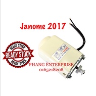 Janome 2017 sewing machine motor mesin Jahit