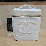 Chanel-白色高筒化妝包