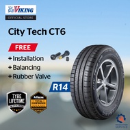 Viking City Tech CT6 R14 175/65 165/55 185/60 165/60 185/70 195/70 185/65 (with installation)
