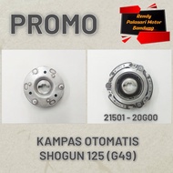 Automatic double lining clutch + shogun 125 cc holder / assy all series (complete description please