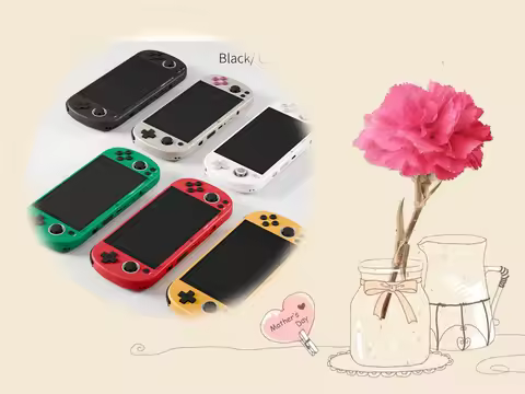 TRIMUI Smartpro S retro gaming handheld console featuring aopen-source Linux operating system perfec