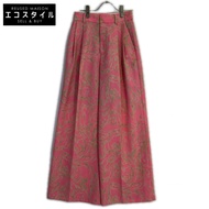 Irene 25S88005 粉紅全印花寬褲 [二手]