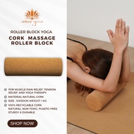 Roller Block Yoga Roller Block Cork/ Massage Roller Block/ Yoga Roller Block/ Yoga Roller Block Cork