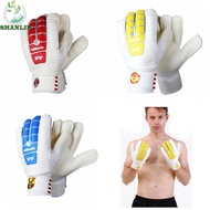 SHANLIN 1 Pair Game goalkeeper gloves, Anti-Slip Latex Goalkeeper Gloves, Latex Goalkeeper Gloves Major Cushioning Breathable Kids Goalie Gloves Adult/Children/Kids