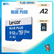 Micro SD Memory Card 512GB Lexar BLUE PLUS - UHS-I, 170MB/s U3, A2, 1160x