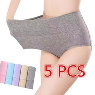 [Ready Stock] 5 PCS M-XL High Waist Women Big Size Girdle Underwear Slimming Bodyshaper Panties 40-80 KG Can Wear j