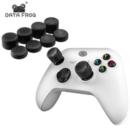 DATA FROG Replacement 8pcs Silicone Analog Thumb Grips Caps for Xbox One/S/Series X S/PS5/PS4/Switch Pro Gamepad Accessories