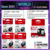 Canon - 100% ORIGINAL CANON PG-740 CL-741 Single Pack Ink Cartridge / PG740 CL741 Single Pack Ink Ca