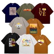 Brunei Souvenir T-shirts, Hand-fruit Tourism Tourism Souvenirs, Holiday T-shirts, Typical Brunei T-s