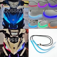 1 SET UNIVERSAL LED MATA GABAN SIGNAL AUDI WITH SIGNAL LAMPU