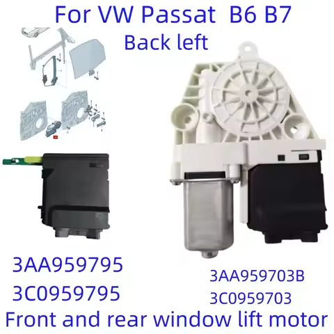 3AA959794 3AA959795 For VW Passat B5 B6 B7 R36 back window lift control motor module 3C0959704 1K095