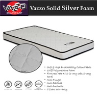 VAZZO SOLID SILVER Foam Mattress