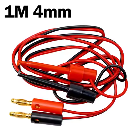Banana Connector To Hook Clamp Adapter For Multimeter Test Leads Electrician Test Pen Test Hooks Cli