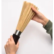 Wok broom/pan brush wok scale cleaner
