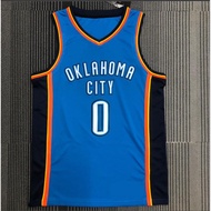 [Hot pressed]Oklahoma City Thunder Basketball Jersey Williams Westbrook Holmgren Alexander