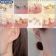 NEXTSS Stud Earrings, Shiny Body Jewelry Cartilage Stud, Cartilage Helix Sweet Ear Piercing