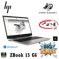 Hp ZBook 15 G6 Mobile Workstation | i7-9850H CPU | NVMe 1TB | RAM 32GB | NVIDIA QUADRO T1000 4GB | W