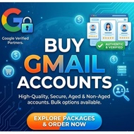 Gmail Account and Outlook Brand New and Old For App & Web Registering