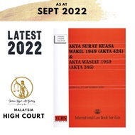 Akta Surat Kuasa Wakil 1949 (Akta 424) & Akta Wasiat 1959 (Akta 346) (Hingga 5hb September 2022)