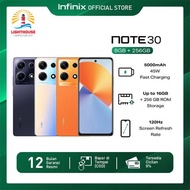 Infinix Note 30 8/256GB - Up to 16GB Extended RAM - Helio G99 - 6.78"