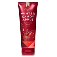 Bath and Body Works, Signature Collection Ultra Shea Body Cream, Winter Candy Apple, 8 Ounces Bath a
