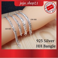 READY STOCK | Original 925 Silver HH Bangle Men / Women | Gelang Tangan HH Bangle Lelaki / Perempuan Perak 925