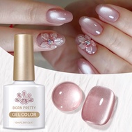 BORN PRETTY 1 Bottle 10ml Dried Rose Moon Light Cat Magnetic Gel ultra Shine Soak Off UV Gel Nail Ar