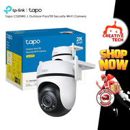 TP-Link Tapo C520WS 2K QHD Starlight Color Night Vision IP66 Outdoor Pan/Tilt Security WiFi Camera