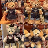 現貨 ann 🎡香港迪士尼Duffy 達菲/ Shellie May 雪莉玫/ Gelatoni 畫家貓/ Cookie Ann曲奇安 牛仔裝吊飾