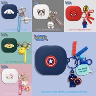 Case For Baseus Bass BD1 Earphone Silicone Case Earbuds Dog White Waterproof Shockproof Soft Protect