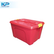 KIMPLAST Box Container Delux 50 Liter / Dengan Roda / Rak serbaguna 50 Lt