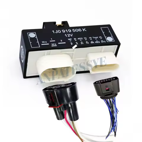 radiator SE0027 Radiator Fan Control Unit Module plug 1J0919506K 1J0 919 506K Cooling Fan Relay for 