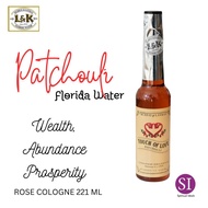 L & K Florida Water Patchouli Touch of Love  Cologne Promote  Wealth, Abundance and Prosperity