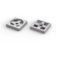 10pcs/lot LEGO compatible MOC building bricks [3680] Turntable 2 x 2 Plate, Base