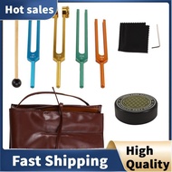 For Healing,Sound Therapy Tuning Fork Set-128Hz, 136.1Hz, 256Hz, 384Hz Activator for Improved Wellbe