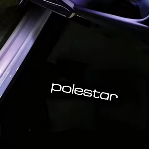 2Pcs Car Light Accessory LED Door Projector Ghost Shadow Courtesy Lamp For Volvo Polestar 1 2 V60 S9