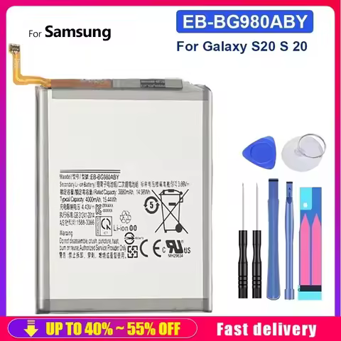 Mobile Phone Batteries EB-BG980ABY 4000mAh For Samsung Galaxy S20