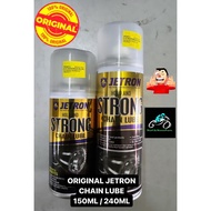 JETRON STRONG MOTORCYCLE CHAIN LUBE/MINYAK RANTAI MOTOR 150ML & 240ML [100% ORIGINAL]
