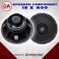 Speaker Component AUDIO ONE 18 Inch X 400 ORIGINAL BUKAN RCF