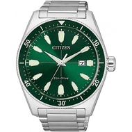 Citizen Men s Brycen AW1598-70X Green Stainless-Steel Japanese Automatic Fashion Watch