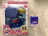 妮妮與沙奈  Remin  & Solan 智育娃娃 公仔 BANDAI Disney 正版 非咪露 唐老鴨 Donald Duck