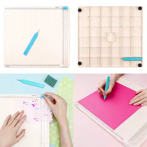 Multi-Purpose Trim and Score Board/Paper Trimmer/Replacement Blades for Scrapbooking Paper Card Cutt