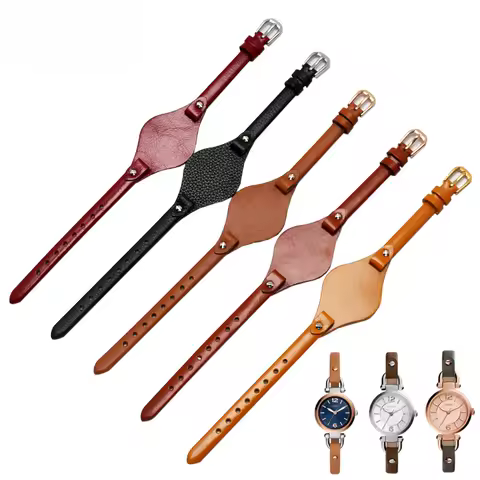 High Quality Watchband 8mm Special for Fossil ES4119 ES4000 ES3148 ES3077 ES2830 ES3262 3060 Wonmen 