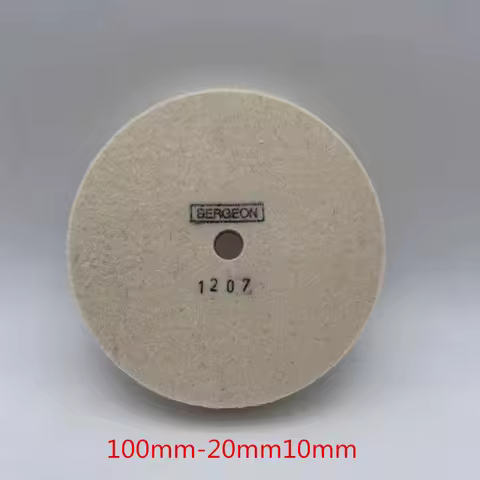 Watch polishing tool BERGEON 1207 wool wheel, soft felt wheel, cleaning and polishing wheel