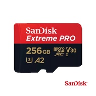 SanDisk ExtremePRO microSDXC UHS-I(V30)(A2)記憶卡/ 公司貨/ 256GB/ 200MB/s