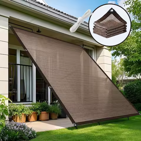 Garden Shade Cloth with Grommets Shade Cloth Sun Shade Fabric Shade Cover for Patio Garden Pergola S