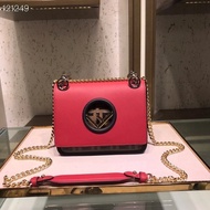 Fendi Fendi Fendi Female Bag Women's Fashion Casual Diagonal Bag Women's Shoulder Bag KAN I LOGO Han